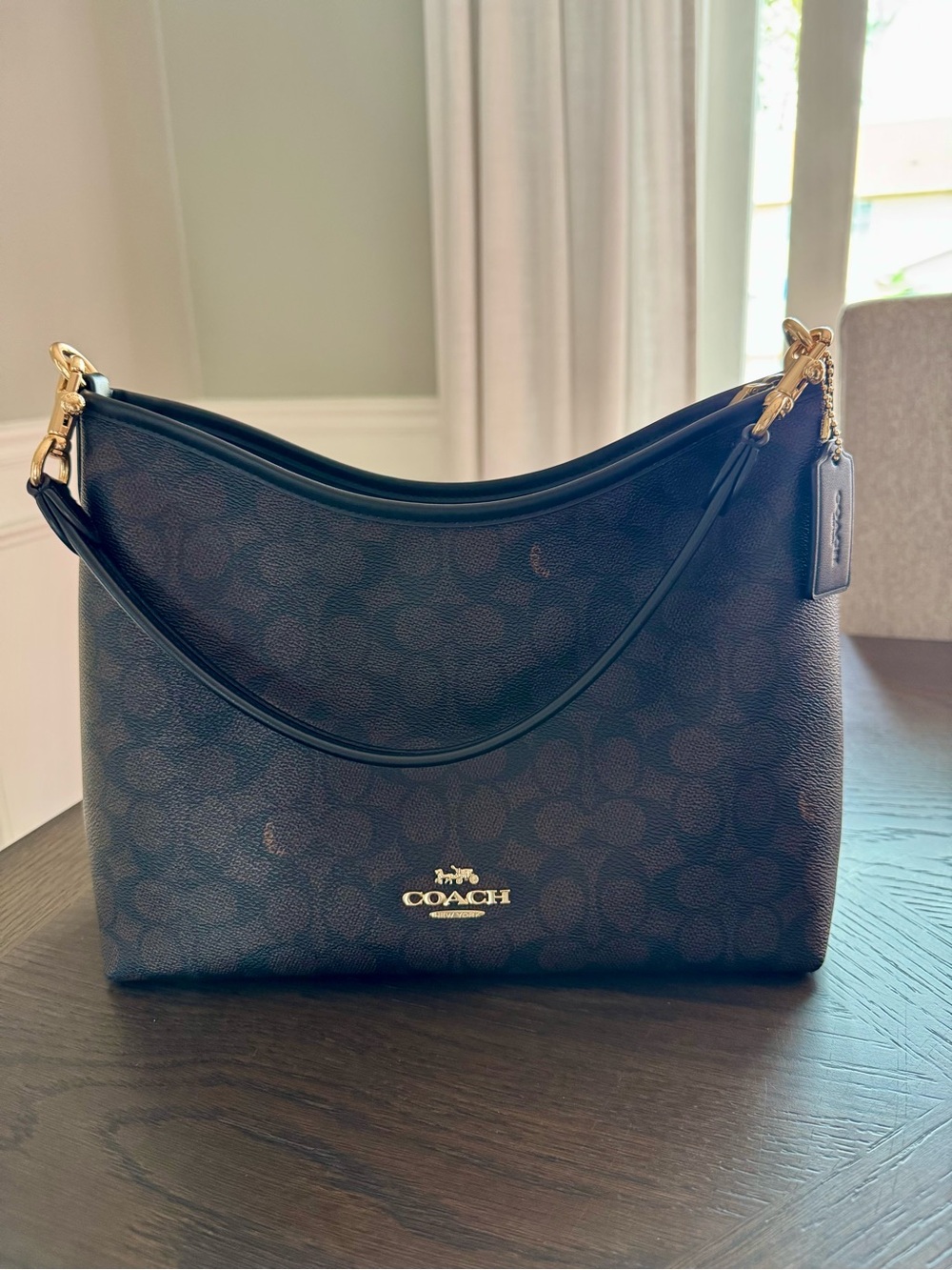 COACH Laurel Bag Signature Canvas